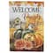 18" x 12.5" Welcome Friends Fall Harvest Outdoor Garden Flag